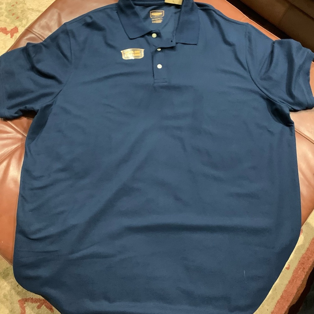 The Foundry Supply Co. NavyPolo Shirt Big and Tall 3XLT